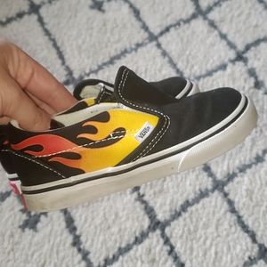 Vans fire